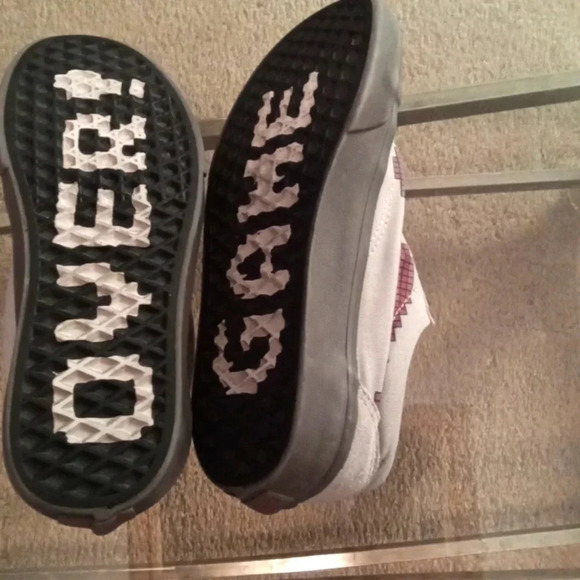 Vans Nintendo old skool console dove Game Over unisex Men 6.5 or women 8 - Picture 5 of 6